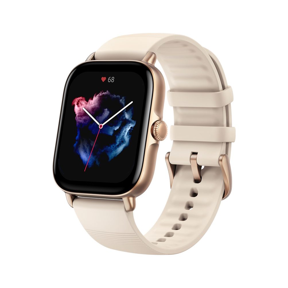 新款Amazfit GTS 3，Zepp OS，带音乐和AMOLED屏的运动智能手表